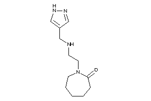 1-[2-(1H-pyrazol-4-ylmethylamino)ethyl]azepan-2-one