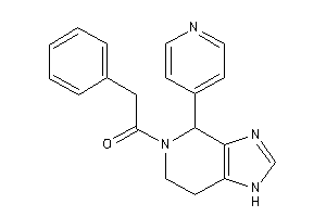 2-phenyl-1-[4-(4-pyridyl)-1,4,6,7-tetrahydroimidazo[4,5-c]pyridin-5-yl]ethanone