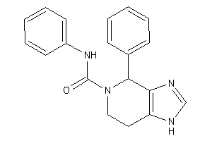 N,4-diphenyl-1,4,6,7-tetrahydroimidazo[4,5-c]pyridine-5-carboxamide