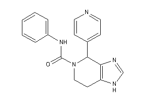 N-phenyl-4-(4-pyridyl)-1,4,6,7-tetrahydroimidazo[4,5-c]pyridine-5-carboxamide