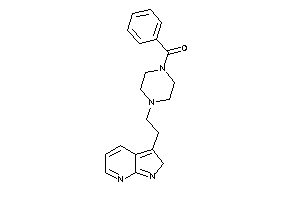 Phenyl-[4-[2-(2H-pyrrolo[2,3-b]pyridin-3-yl)ethyl]piperazino]methanone