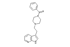 Phenyl-[4-[2-(1H-pyrrolo[2,3-b]pyridin-3-yl)ethyl]piperazino]methanone