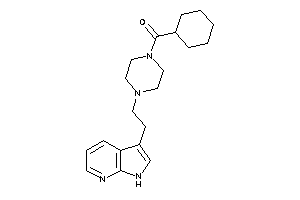 Cyclohexyl-[4-[2-(1H-pyrrolo[2,3-b]pyridin-3-yl)ethyl]piperazino]methanone