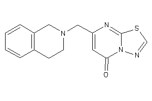 7-(3,4-dihydro-1H-isoquinolin-2-ylmethyl)-[1,3,4]thiadiazolo[3,2-a]pyrimidin-5-one