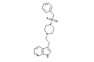 3-[2-(4-benzylsulfonylpiperazino)ethyl]-1H-pyrrolo[2,3-b]pyridine