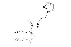 N-(2-thiazol-2-ylethyl)-1H-pyrrolo[2,3-b]pyridine-3-carboxamide