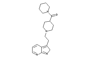 Piperidino-[1-[2-(2H-pyrrolo[2,3-b]pyridin-3-yl)ethyl]-4-piperidyl]methanone