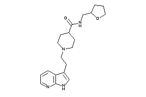 1-[2-(1H-pyrrolo[2,3-b]pyridin-3-yl)ethyl]-N-(tetrahydrofurfuryl)isonipecotamide