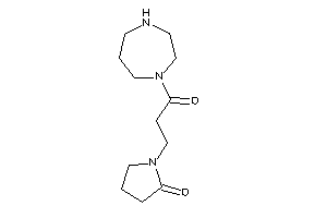 1-[3-(1,4-diazepan-1-yl)-3-keto-propyl]-2-pyrrolidone