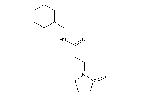 N-(cyclohexylmethyl)-3-(2-ketopyrrolidino)propionamide