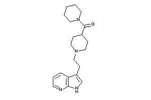 Piperidino-[1-[2-(1H-pyrrolo[2,3-b]pyridin-3-yl)ethyl]-4-piperidyl]methanone