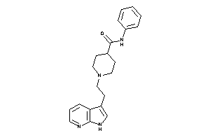 N-phenyl-1-[2-(1H-pyrrolo[2,3-b]pyridin-3-yl)ethyl]isonipecotamide