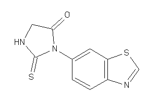 Image of 3-(1,3-benzothiazol-6-yl)-2-thioxo-4-imidazolidinone