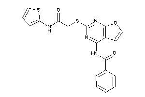 N-[2-[[2-keto-2-(2-thienylamino)ethyl]thio]furo[2,3-d]pyrimidin-4-yl]benzamide