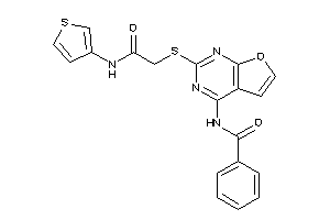 N-[2-[[2-keto-2-(3-thienylamino)ethyl]thio]furo[2,3-d]pyrimidin-4-yl]benzamide