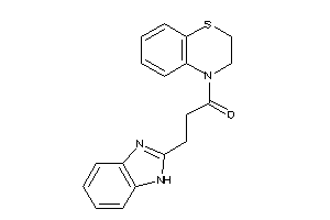 3-(1H-benzimidazol-2-yl)-1-(2,3-dihydro-1,4-benzothiazin-4-yl)propan-1-one