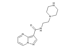 N-(2-piperazinoethyl)pyrazolo[1,5-a]pyrimidine-3-carboxamide