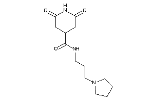 2,6-diketo-N-(3-pyrrolidinopropyl)isonipecotamide