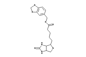 5-(2-keto-1,3,3a,4,6,6a-hexahydrothieno[3,4-d]imidazol-4-yl)valeric Acid Piperonyl Ester