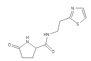 5-keto-N-(2-thiazol-2-ylethyl)pyrrolidine-2-carboxamide