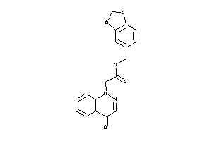 Image of 2-(4-ketocinnolin-1-yl)acetic Acid Piperonyl Ester