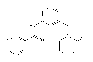 N-[3-[(2-ketopiperidino)methyl]phenyl]nicotinamide