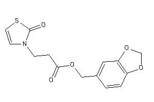 3-(2-keto-4-thiazolin-3-yl)propionic Acid Piperonyl Ester