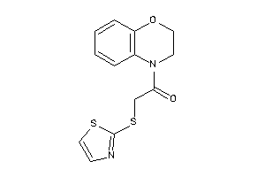 1-(2,3-dihydro-1,4-benzoxazin-4-yl)-2-(thiazol-2-ylthio)ethanone