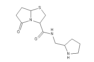 Image of 5-keto-N-(pyrrolidin-2-ylmethyl)-3,6,7,7a-tetrahydro-2H-pyrrolo[2,1-b]thiazole-3-carboxamide