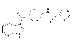 N-[1-(1H-pyrrolo[2,3-b]pyridine-3-carbonyl)-4-piperidyl]thiophene-2-carboxamide