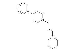 4-phenyl-1-(3-piperidinopropyl)-3,6-dihydro-2H-pyridine