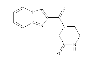 4-(imidazo[1,2-a]pyridine-2-carbonyl)piperazin-2-one