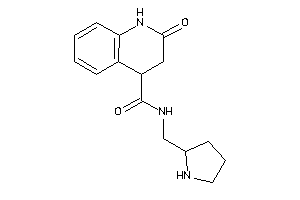 2-keto-N-(pyrrolidin-2-ylmethyl)-3,4-dihydro-1H-quinoline-4-carboxamide