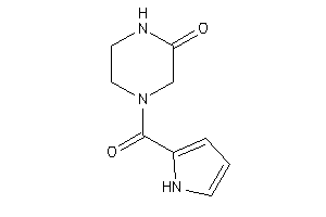 4-(1H-pyrrole-2-carbonyl)piperazin-2-one