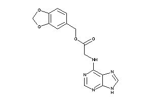 2-(9H-purin-6-ylamino)acetic Acid Piperonyl Ester