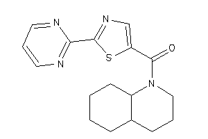 3,4,4a,5,6,7,8,8a-octahydro-2H-quinolin-1-yl-[2-(2-pyrimidyl)thiazol-5-yl]methanone