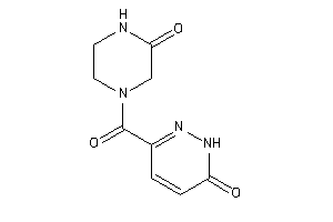 3-(3-ketopiperazine-1-carbonyl)-1H-pyridazin-6-one