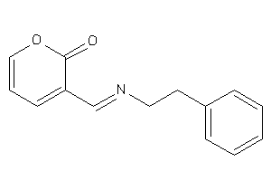 3-(phenethyliminomethyl)pyran-2-one