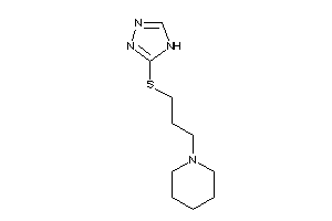 1-[3-(4H-1,2,4-triazol-3-ylthio)propyl]piperidine