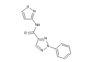 N-isoxazol-3-yl-2-phenyl-triazole-4-carboxamide