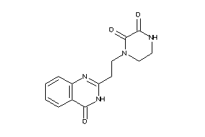 1-[2-(4-keto-3H-quinazolin-2-yl)ethyl]piperazine-2,3-quinone