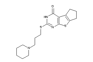 (3-piperidinopropylthio)BLAHone