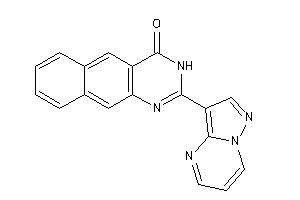 2-pyrazolo[1,5-a]pyrimidin-3-yl-3H-benzo[g]quinazolin-4-one