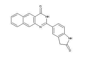 2-(2-ketoindolin-5-yl)-3H-benzo[g]quinazolin-4-one