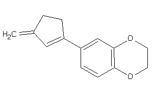6-(3-methylenecyclopenten-1-yl)-2,3-dihydro-1,4-benzodioxine