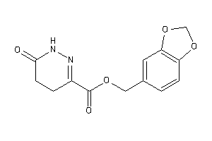 6-keto-4,5-dihydro-1H-pyridazine-3-carboxylic Acid Piperonyl Ester