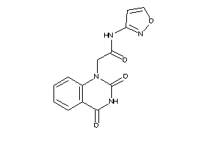 2-(2,4-diketoquinazolin-1-yl)-N-isoxazol-3-yl-acetamide