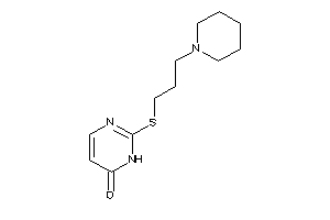 2-(3-piperidinopropylthio)-1H-pyrimidin-6-one