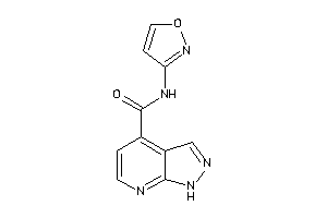 N-isoxazol-3-yl-1H-pyrazolo[3,4-b]pyridine-4-carboxamide