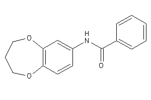 N-(3,4-dihydro-2H-1,5-benzodioxepin-7-yl)benzamide